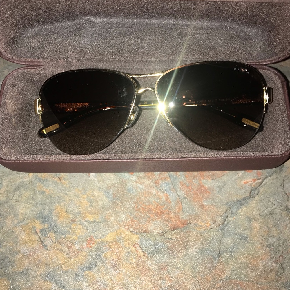 Ralph by Ralph Lauren Aviator Sunglasses